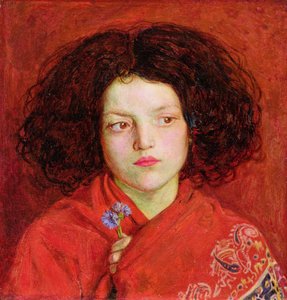 Das irische Mädchen von Ford Madox Brown