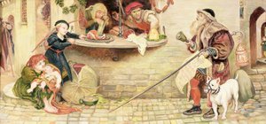 Die Proklamation über Gewichte und Maße von Ford Madox Brown