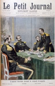 Admiral Gervais vor dem Untersuchungsausschuss, 1895 von Fortuné Méaulle