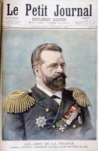 Admiral Nikolai Skrydlov, russischer Marineoffizier, 1895 von Fortuné Méaulle