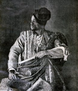 Der Hauptgesandte von Dahomey für König Behanzin in Paris, 1893