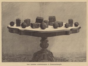 Armenische Bomben in Konstantinopel