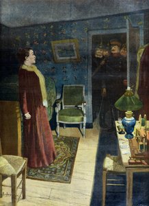 Juliette Dodu wird 1870 verhaftet von Fortune Louis Meaulle
