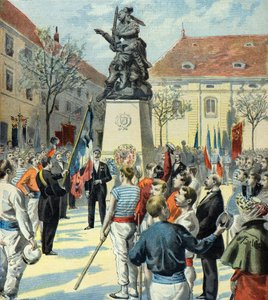 Gedenkfeiern in Belfort 1896