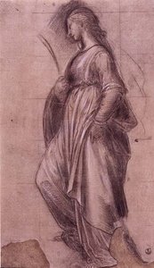 Studie der St. Katharina von Alexandria von Fra Bartolomeo