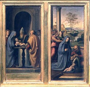 Die Beschneidung und die Geburt Christi von Fra Bartolomeo