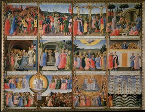Geschichte des Lebens Christi von Fra  Angelico