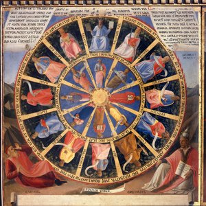 Leben Christi: die Vision von Ezechiel, Armadio degli Argenti. von Fra  Angelico