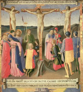 Christus am Kreuz zwischen den beiden Dieben (Detail)