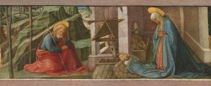 Die Geburt Christi von Fra Filippo Lippi and Workshop