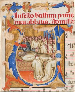 Tod des Heiligen Benedikt