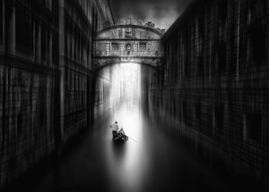 Venedig Kanallicht
