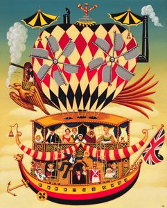 Die Zukunft des transatlantischen Fluges, 1999 von Frances Broomfield