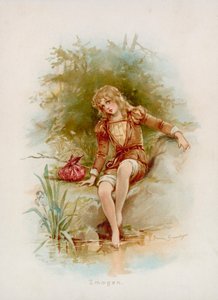 Imogen aus Shakespeares Cymbeline von Frances Brundage