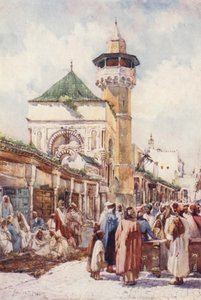 Moschee von Sidi Ben Ziad, Tunis, der Auktionstag von Frances Nesbitt