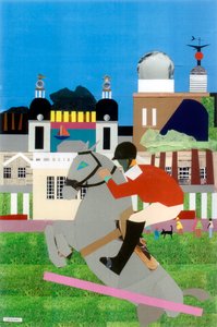 Olympisches Reitturnier im Greenwich Park, 2012 von Frances Treanor