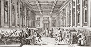 Laurentianische Bibliothek, späte 18. Jahrhundert. von Francesco (after) Bartolozzi