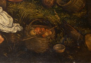 Herbsternte (Traubenlese) (Detail)