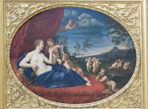Venus und Cupidos von Francesco Albani
