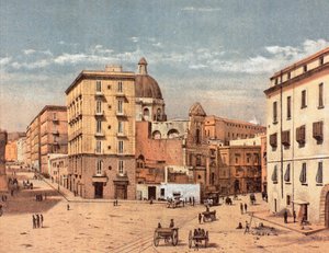 San Francesco Platz an der Porta Capuana in Neapel von Francesco Aversano