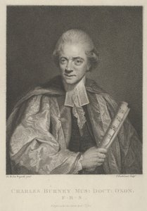 Charles Burney, 1. April 1784