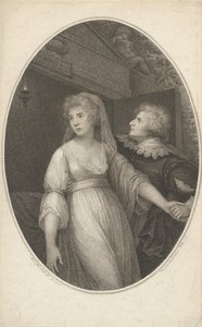 Mr. Dimond und Miss Wallis in den Rollen von Romeo und Julia, 1. Mai 1796