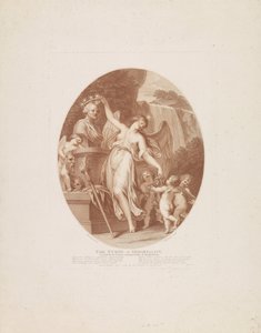 Nymphe der Unsterblichkeit (Shakespeariana) von Francesco Bartolozzi