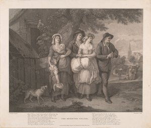 Das verlassene Dorf von Francesco Bartolozzi