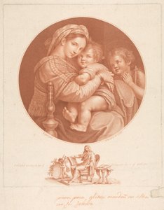 Die Jungfrau Maria von Francesco Bartolozzi