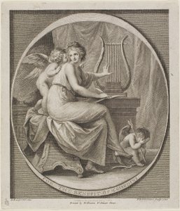 Ticket für den Vorteil von M. Gardini von Francesco Bartolozzi