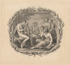 Ticket für den Vorteil von Herrn Giardini von Francesco Bartolozzi