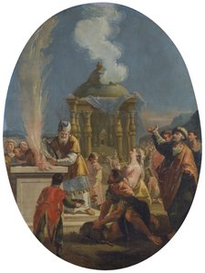 Opfer des Aaron, von Francesco Fontebasso