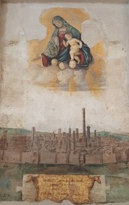 Madonna del Terremoto von Francesco Francia