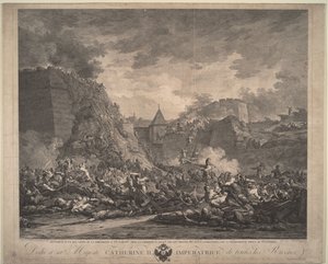 Die Belagerung der Festung Ochakov im Dezember 1788, 1792