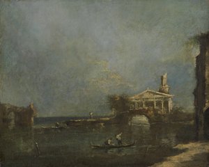 Lagune bei Venedig von Francesco Guardi (attributed to)