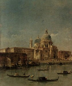 Venedig, Santa Maria della Salute von Francesco Guardi