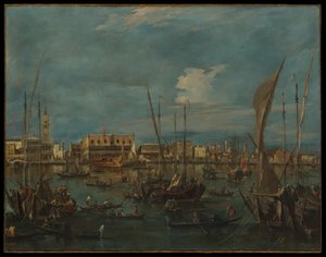Venedig vom Bacino di San Marco von Francesco Guardi