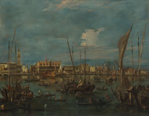 Venedig vom Bacino di San Marco, ca. 1765 von Francesco Guardi