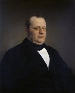 Porträt von Camillo Benso, Graf von Cavour (Turin) von Francesco Hayez