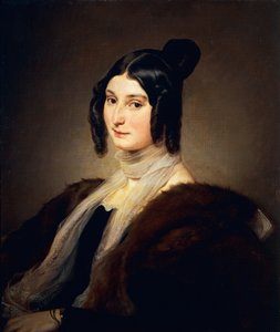 Porträt von Clara Maffei von Francesco Hayez