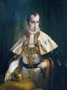 Porträt von Ferdinand I. von Österreich, von Francesco Hayez