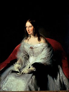 Porträt von Sarah Louise Strachan, Principessa di Sant