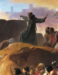 Der Durst der ersten Kreuzfahrer in Jerusalem (Detail)