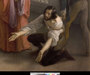 Das letzte Treffen zwischen Jacopo Foscari und seiner Familie vor dem Exil