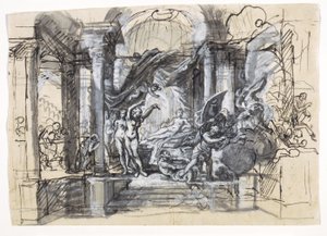 Allegorische Szene von Francesco La Marra