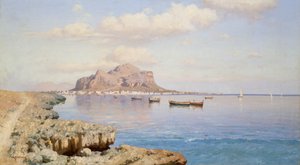 Ansicht von Palermo von Francesco Lojacono