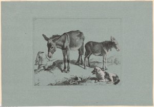 Tafel 5, aus dem Satz von 12 Pastoralszenen von Francesco Londonio