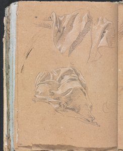 Verona Skizzenbuch: Draperiestudien Seite 90, 1760