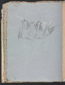 Verona Skizzenbuch: Draperiestudie Seite 48, 1760