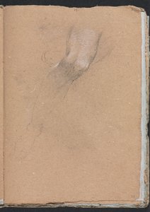 Verona-Skizzenbuch: Rechtes Bein, Seite 33, 1760